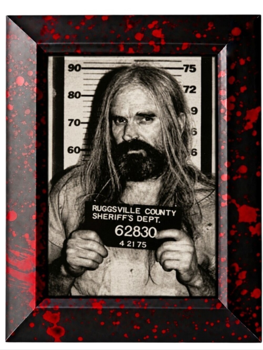 Devils Rejects Rob Zombie Horror Captain Spaulding Otis Baby Framed Photo Print